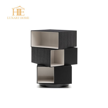 Italian Simple Rotating Bookshelf for Living Room