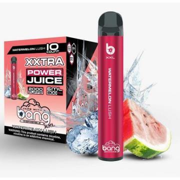 E-Cigarette Puff Bang XXL 2000 Puffs Disposable Vape