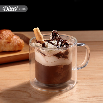 Coffee Glass Mug High Quality Double Walled Mug