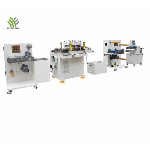 High Speed Precision Sticker Die Cutting Line