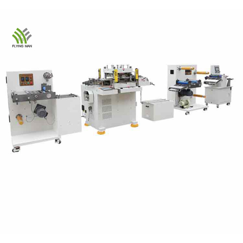 High Speed Precision Sticker Die Cutting Line