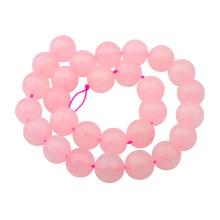 14MM Loose natural Gemstone Rose Quartz Round Beads for Making jewelry