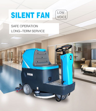Small floor scrub and floor cleaner