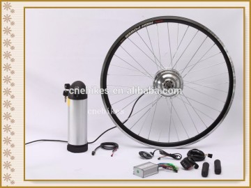 cheap electric bike conversion kit with tube battery small hub motor dc geared motor