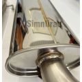 Moxin 304 Edelstahl Catback-Auspuffkit für 90-93 Acura Integra Fließheck 1,8L