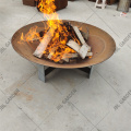 Crackling Wood Burning Fire Pit