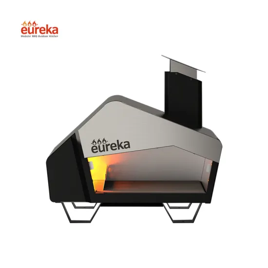 Fast Cooking Dual Fuel Home Large Modern Pizza Oven with Door