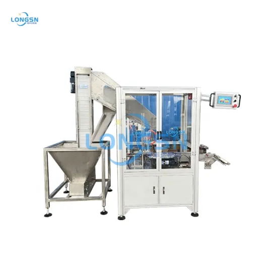 Automatic Cap Lining Machine: Cap Wadding and Liner Inserting Assembly