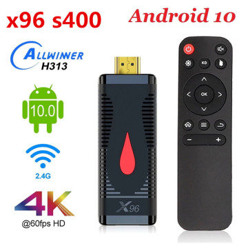 Best X96 S400 Smart TV Box 4pda ANDROID 10 Allwinner 4K Media Player Android 10.0 TV BOX Quad Core 2.4G Wifi 2G16G Google x96max