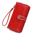 Multi-screen Buckle Ladies Clutch Bag portemonnees