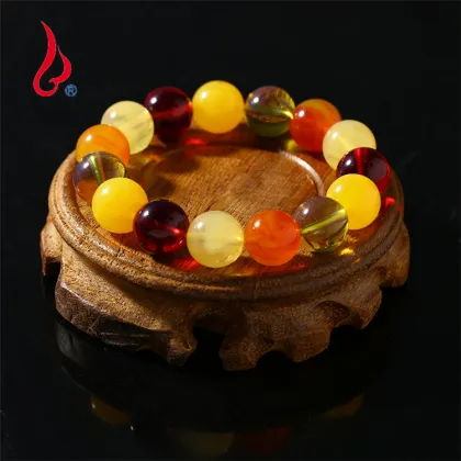 High Quality Resin Jewelry Natural Stone Buddha Beads Bracelet
