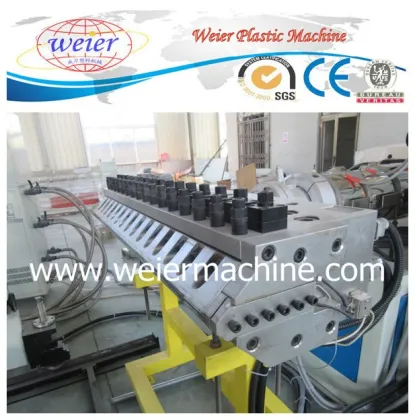 High Gloss Fireproof UV Coating Decorative Wall Profile PVC Sheet Manufacturing Machine