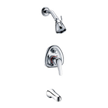 Ang Shower Mixer Nakatago sa Wall Mounted Brasss Faucet