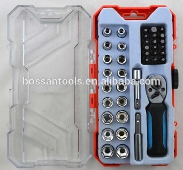 39pcs household ratchet Screwdriver socket Set