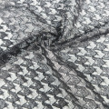 Tejidos de nylon personalizados de la blusa de las señoras de la malla del cordón del algodón
