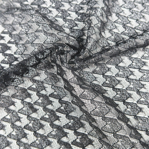 Benutzerdefinierte Nylon-Baumwoll-Spitze-Mesh-Damen-Blusenstoffe
