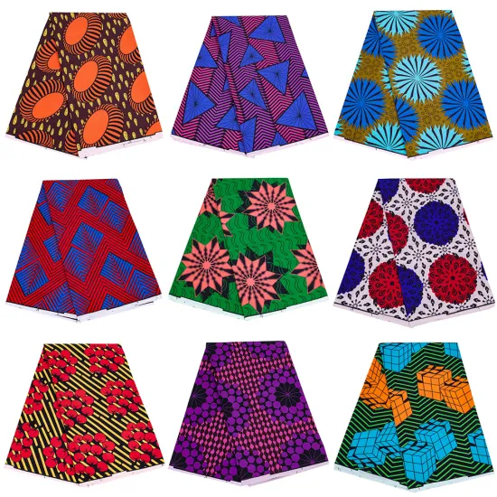 Best Selling African Wax and Printed Polyester Fabrics for Home Textiles