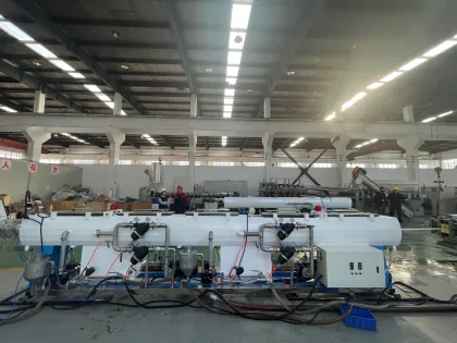 Full Automatic PE Plastic Pipe Production Line