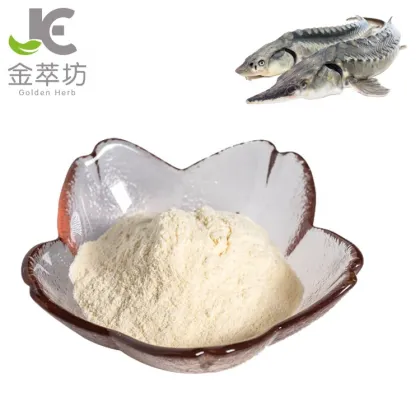 Factory supply sturgeon peptide powder 99% acipenser sinensis protein peptide powder