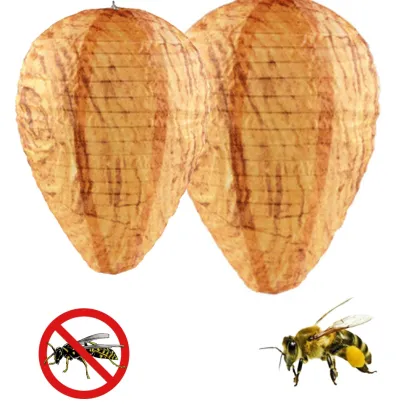Waterproof Wasp Nest Decoy Lantern for Insect Control