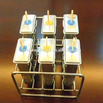 stainless steel home use ice cream moulds