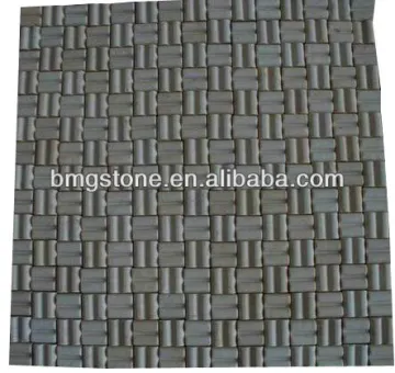 Grey Marble Mosaic Tiles For Sales&gold mosaic tile
