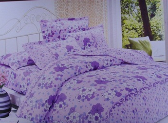 100% Cotton Reactive Printing Bedding Sets of 4PCS