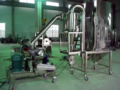 resin injection materials grinding machine