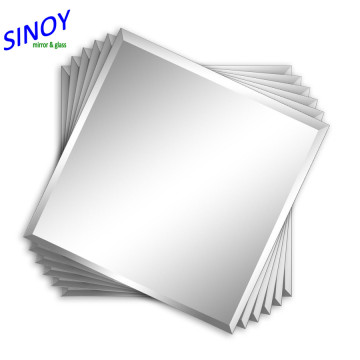 SINOY small hexagon beveled edge bathroom mirror tiles