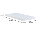 Hot-sale 5inch Gel Memory Mattress, Twin