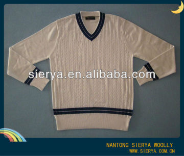 v neck school uniform sweater