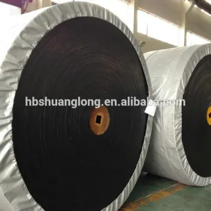 Chemical resistant rubber conveyor belt