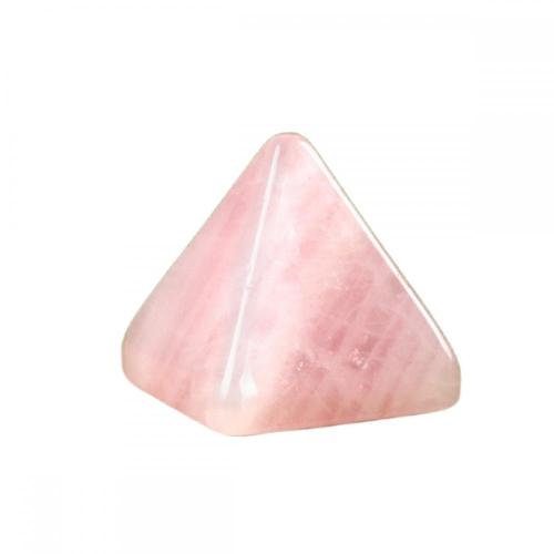 Gemstone Pyramid Pendant 18X18X20MM Stone Pyramid for Home & Offfice Decor Natural Stone Pyramid Charm Home Decoration