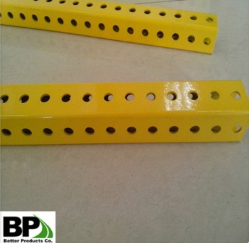 powder coated road traffic safety square sign post