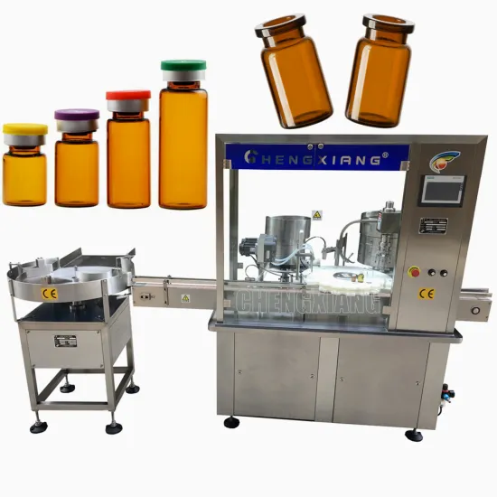 Fast Delivery Contact Lens Vial Filling and Capping Machine (5ml/10ml/10R)