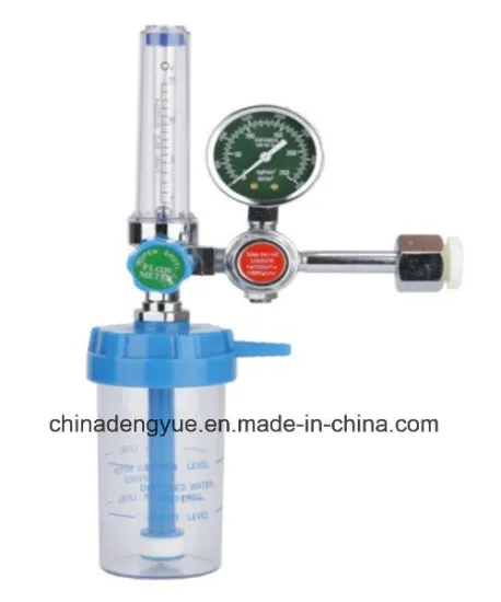 Medical Oxygen Regulator with Flowmeter for Oxygen Cylinder Medical Equipment