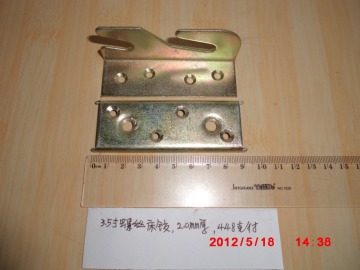 JS-C9 3.5'' bed hardware fittings with screws