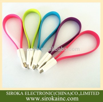 Brand New Magnetic micro USB charger cable V8 5PIN USB 2.0 sync charging cable for Samsung HTC Android phone