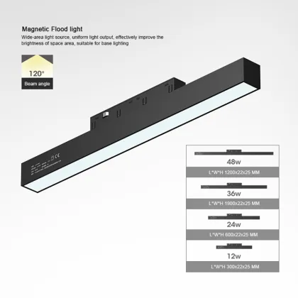 AIER 48V Magnetic LED Track Light System