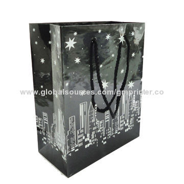 Art Paper Bag, Customized Logos and Sizes Accepted