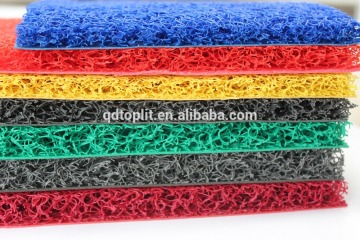 Single color pvc coil mat