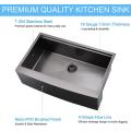 Commercial Stainless Steel Farmhouse Undermount Kitchen Sink