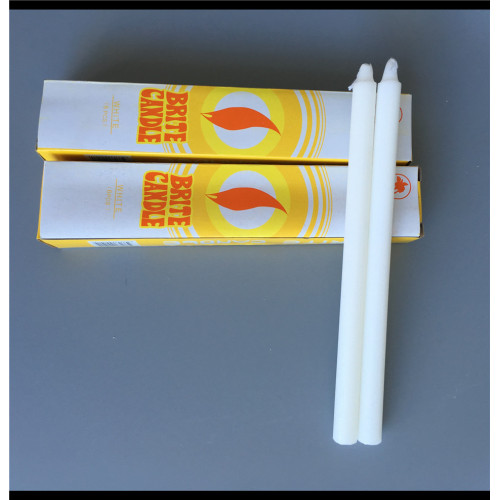 white bright candles bougies