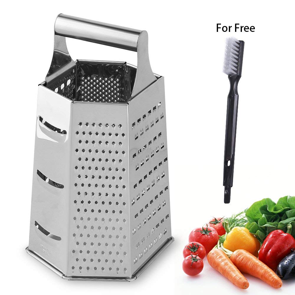 6 side cheese grater