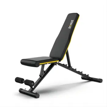 Adjustable Dumbbell Bench Leather Unisex Steel Foam