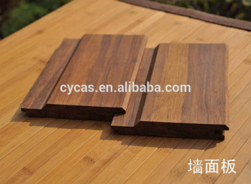 Strand woven bamboo cladding