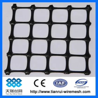 Road construction material biaxial geogrid with CE