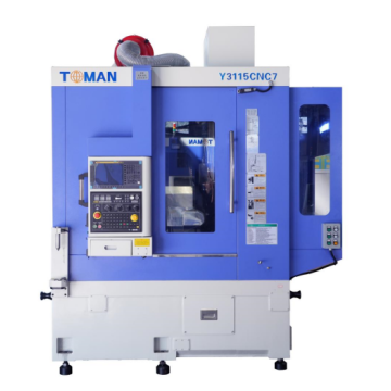 Máquina de hobbing de engrenagem de usinagem CNC