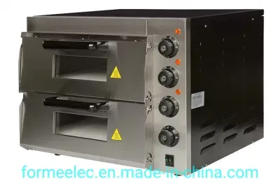 Bakery Euipment Baking Oven 3000W Electric Oven 2-Decks 2-Trays Electric Pizza Oven