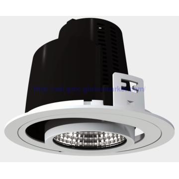 HID And LED Recessed Downlights With Stretchable Head  Bridgelux 26.7W